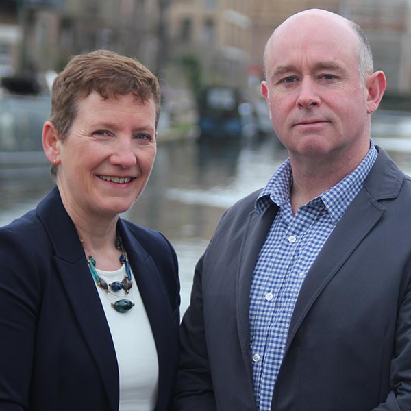 Judy Reese and Steve McCann